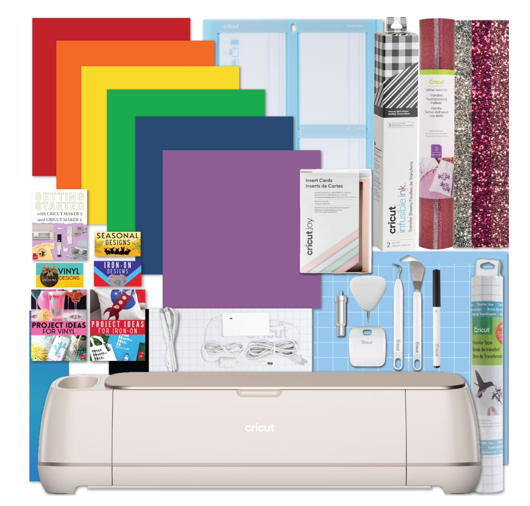 Cricut Joy Smart Cutting Machine + EasyPress Mini Bundle – Ultimate Cardmaking & Iron-On Kit