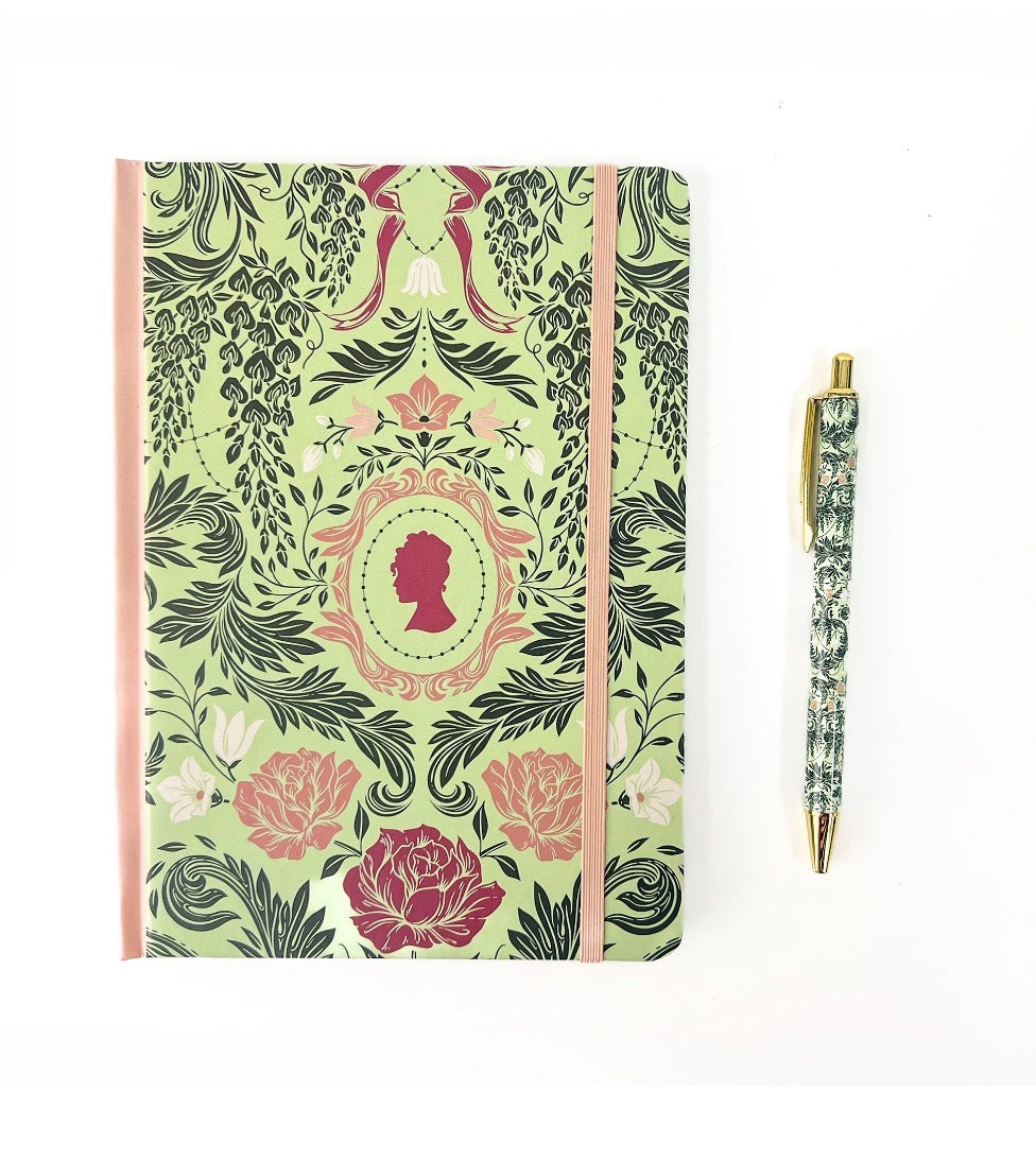 Bridgerton Notebook Set with Pen & Ceramic Mug – Official Netflix Collection Gift Set