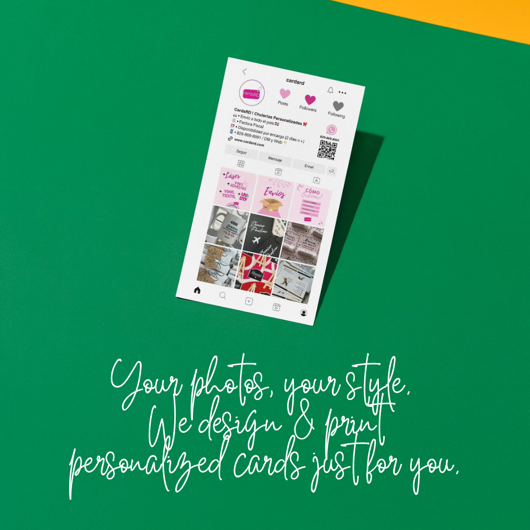 Custom Printed Cards – Personalized with Your Logo, Photo or Message.
