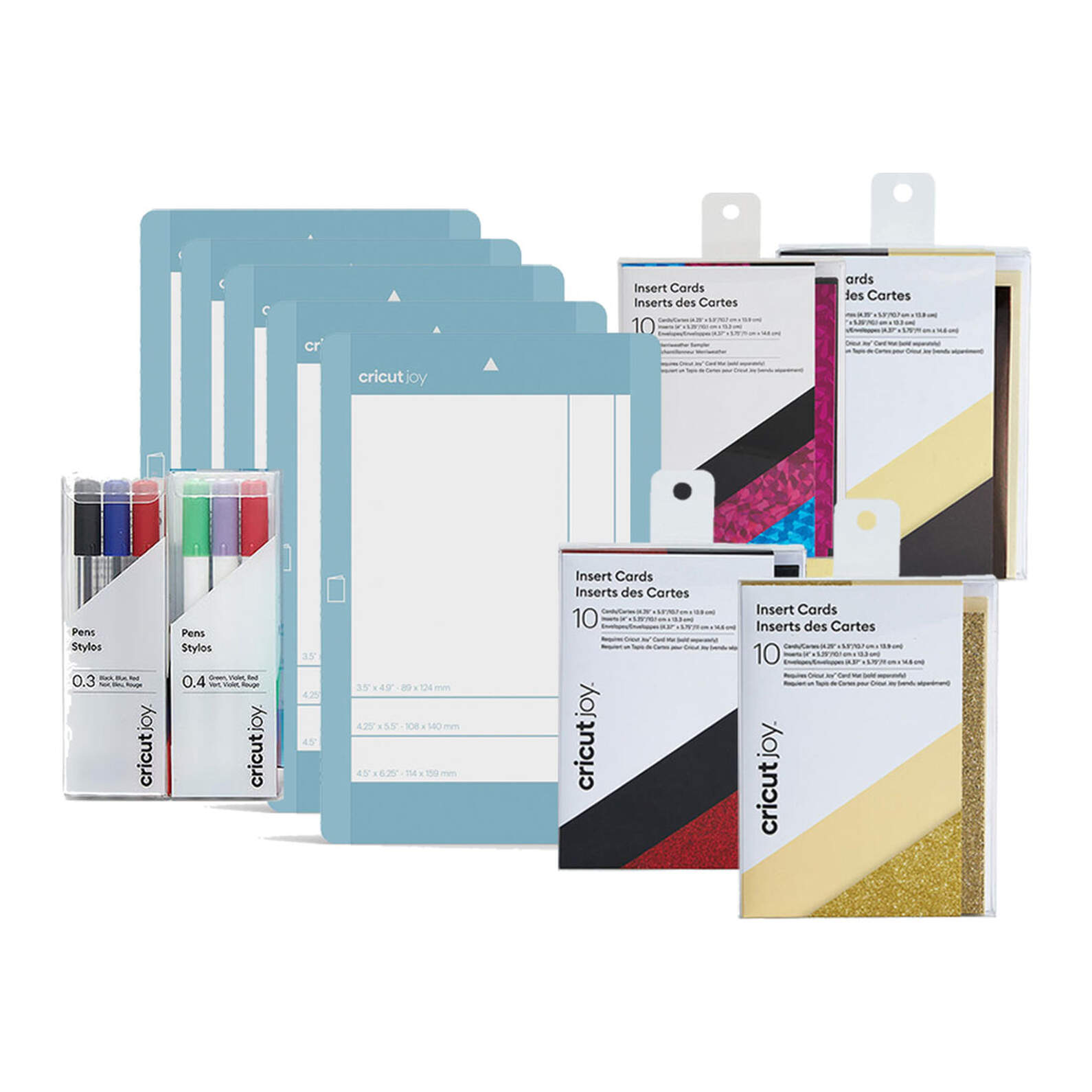 Cricut® Joy Insert Card Materials Only Bundle – Cards, Mats & Pens