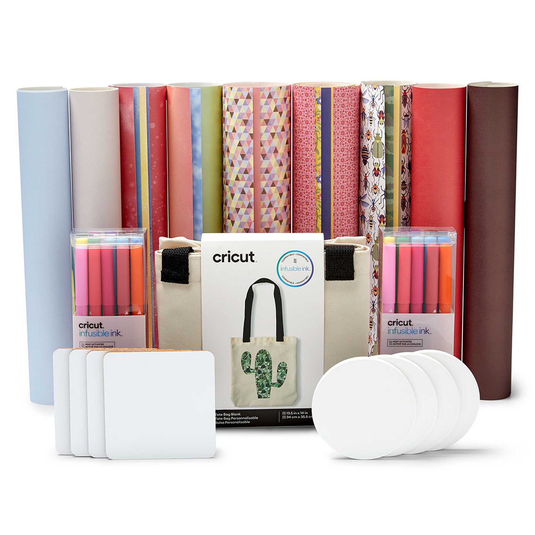 Cricut® Infusible Ink™ Bundle – Transfer Sheets, Blanks & Pens