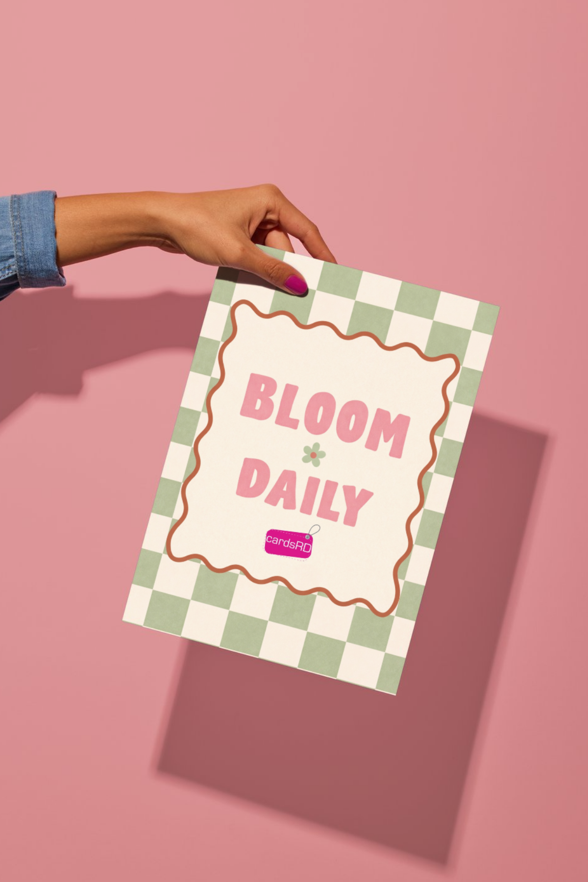 Bloom Daily Postcard | Cute Inspirational Floral Card 4x6