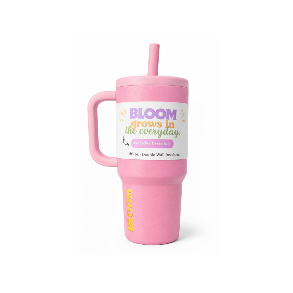 Bloom Basic™ 20 oz Insulated Tumbler - Blush Pink
