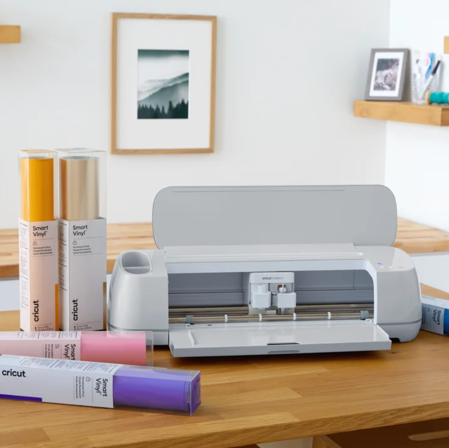 Cricut Maker 3 Smart Cutting Machine, Fog + $50 Digital Content