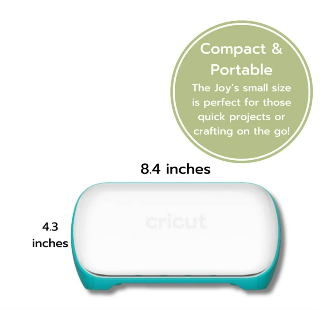 Cricut Joy Smart Machine Bundle with Tools, Vinyl & Cards – Beginner DIY Kit
