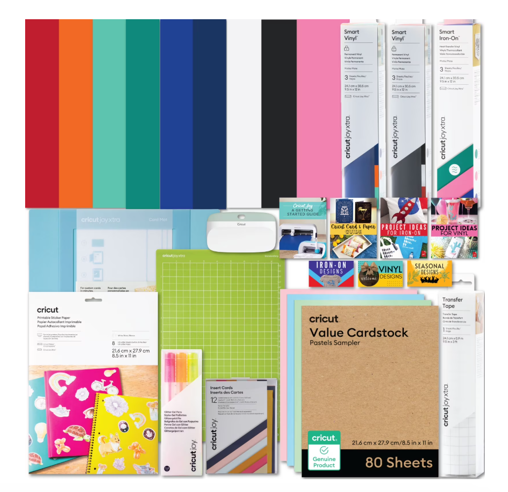 Cricut Joy Xtra Ultimate All-in-One Materials & Accessories Bundle (115+ Pieces)
