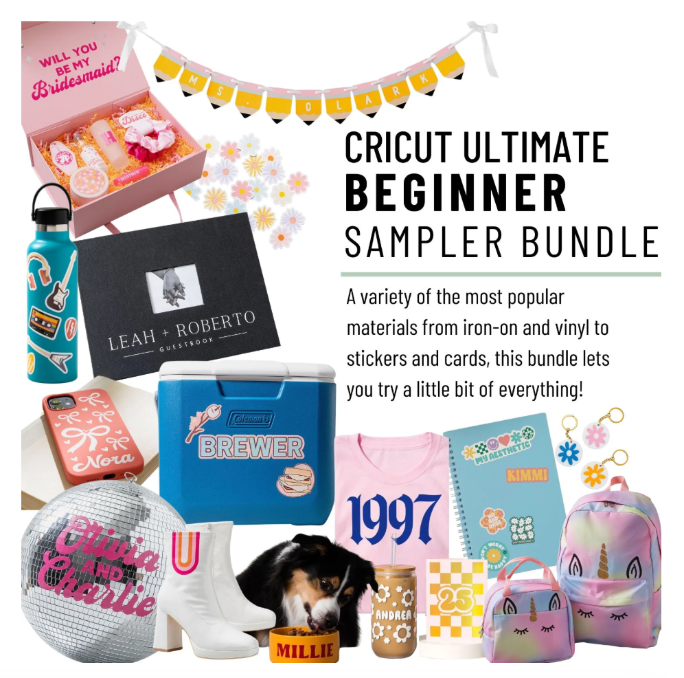 Cricut Joy Xtra Ultimate All-in-One Materials & Accessories Bundle (115+ Pieces)