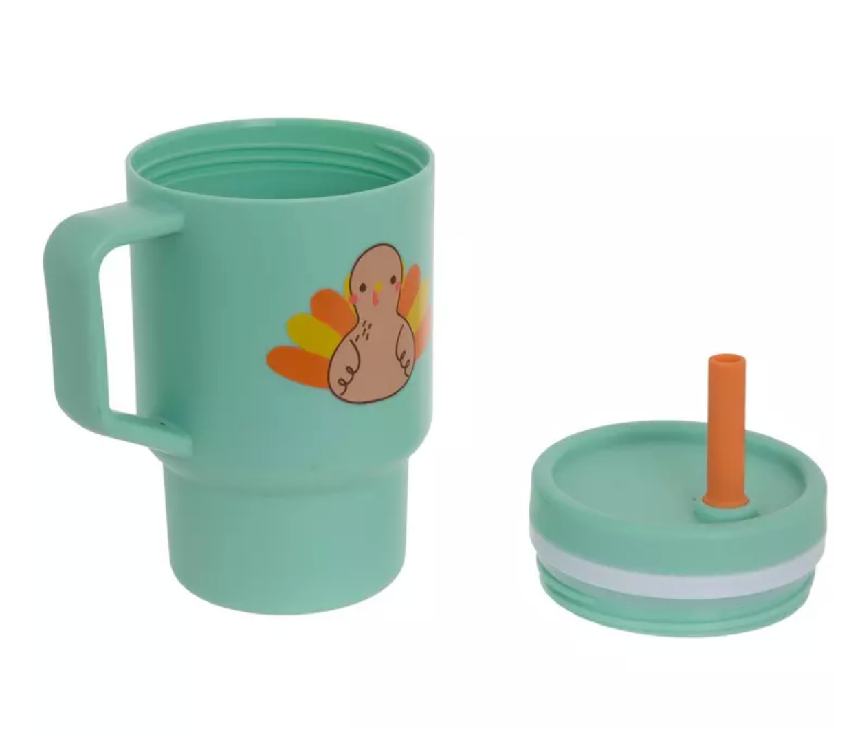 Turkey My First Tumbler – Baby Training Cup with Straw (10oz)