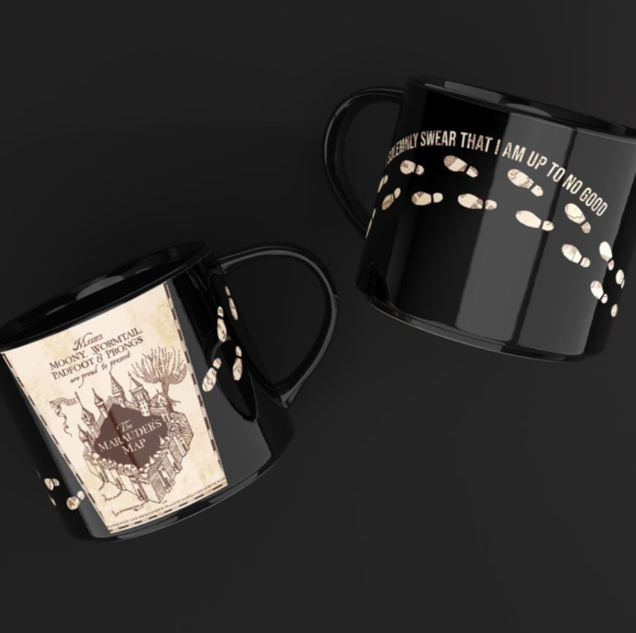 Harry Potter Marauders Map – Magic Color-Changing Mug 15 oz | Customizable