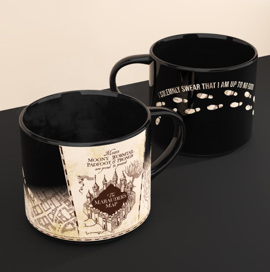Harry Potter Marauders Map – Magic Color-Changing Mug 15 oz | Customizable
