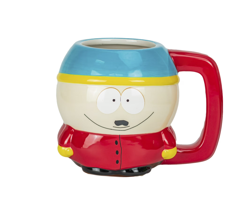 South Park Cartman Sculpted Mug – 16 oz | Customizable