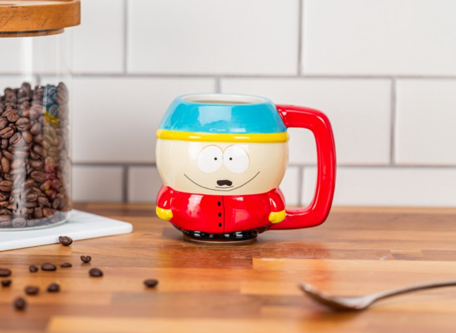 South Park Cartman Sculpted Mug – 16 oz | Customizable