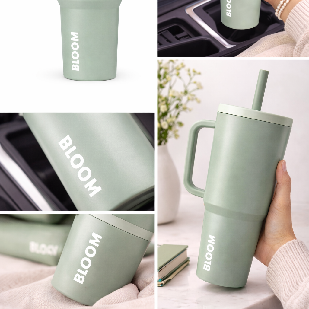 Bloom Basic™ 20 oz Insulated Tumbler - Sage Green