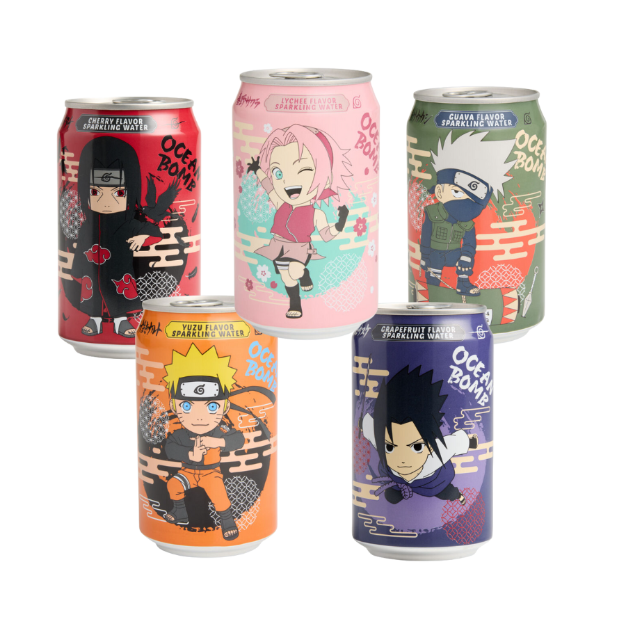 Naruto Collectible Soda Can | Anime Merch | Choose Pack