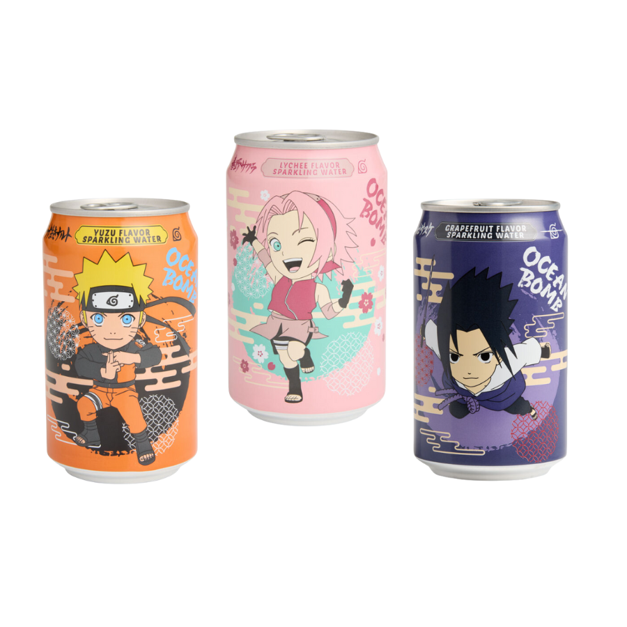 Naruto Collectible Soda Can | Anime Merch | Choose Pack