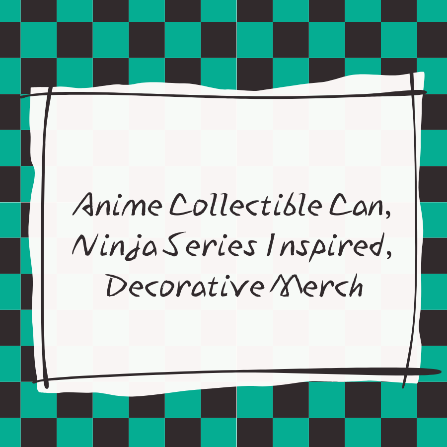 Anime Collectible Can | Ninja Series Inspired | Decorative Merch