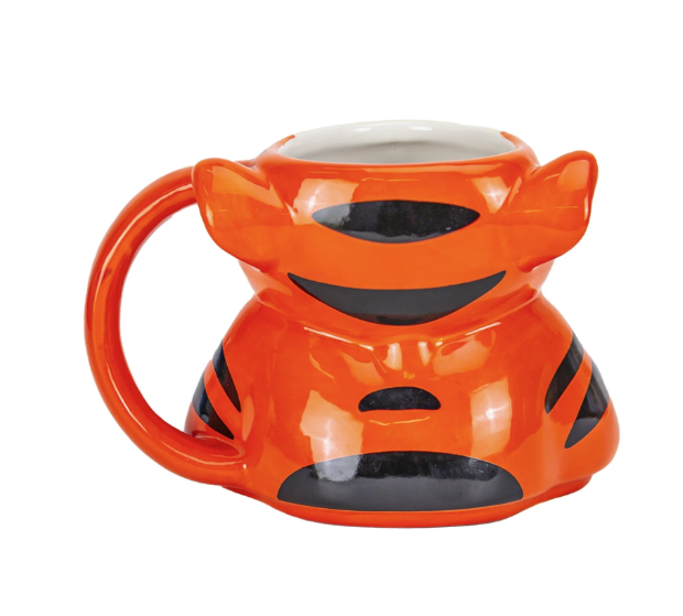 Tiger Sculpted Ceramic Mug – Fun Animal Coffee Cup, 12 oz