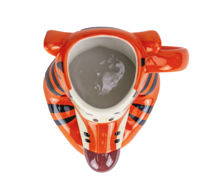 Tiger Sculpted Ceramic Mug – Fun Animal Coffee Cup, 12 oz