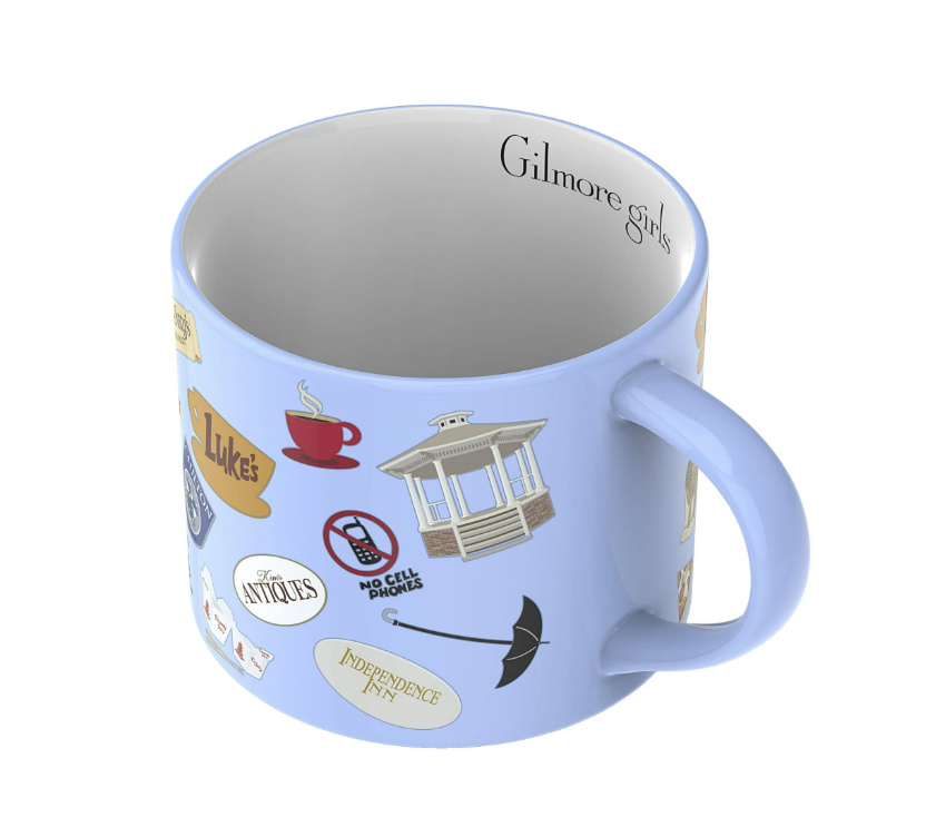 Modern Ceramic Coffee Mug – 15 oz – Gilmore Girls Inspired