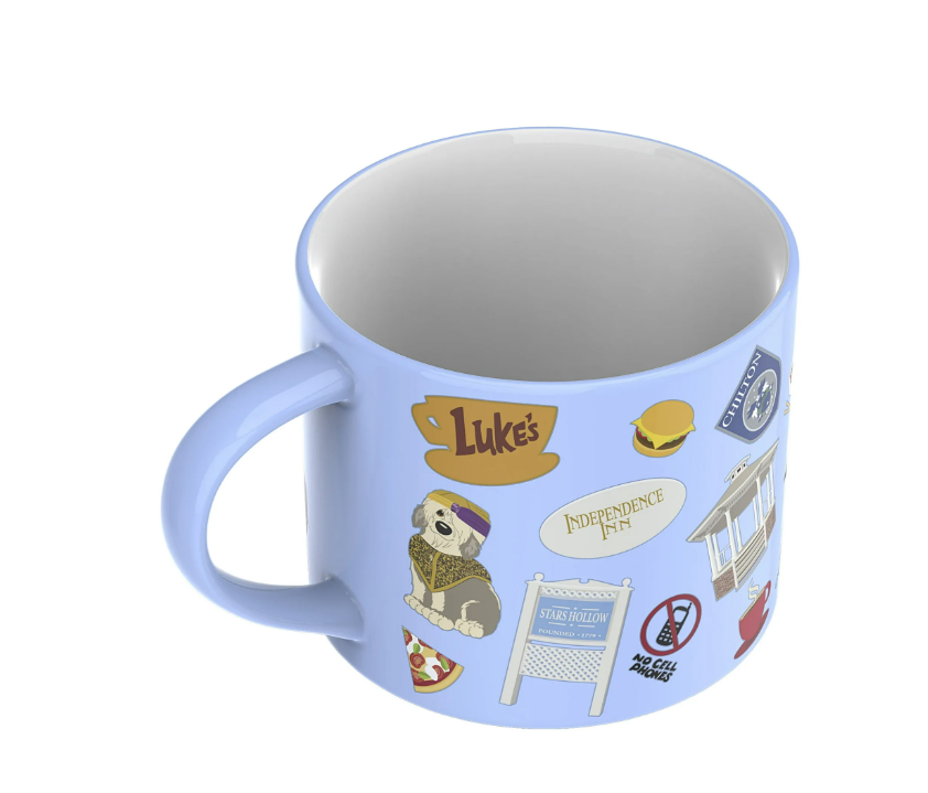 Modern Ceramic Coffee Mug – 15 oz – Gilmore Girls Inspired