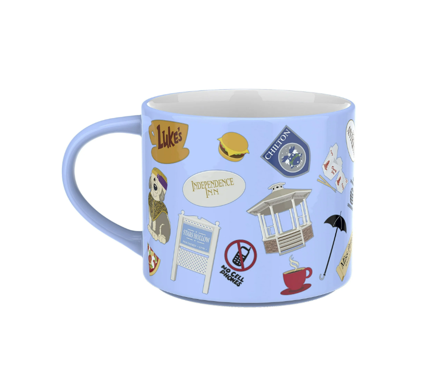Modern Ceramic Coffee Mug – 15 oz – Gilmore Girls Inspired