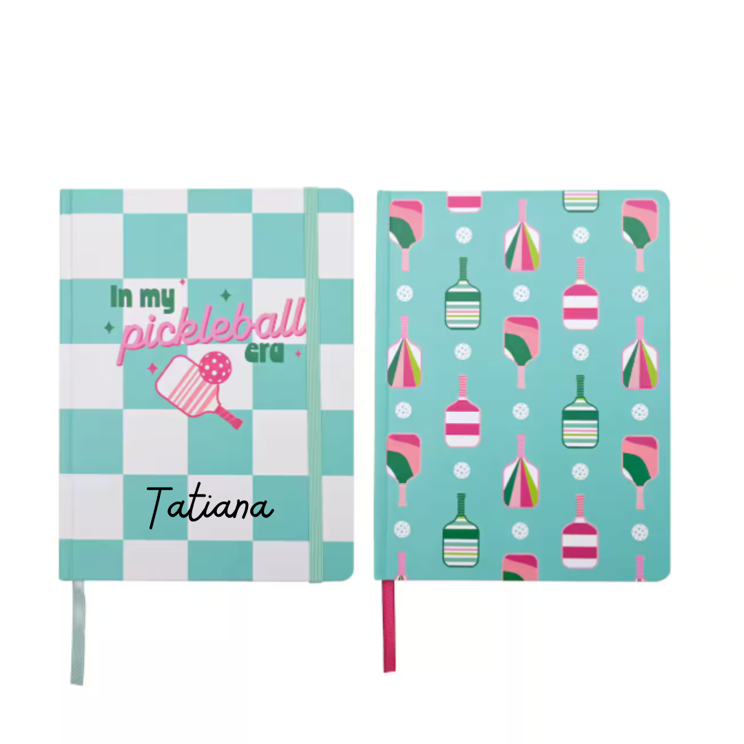 Custom Pickleball Journal – 6" x 8", 192 Pages