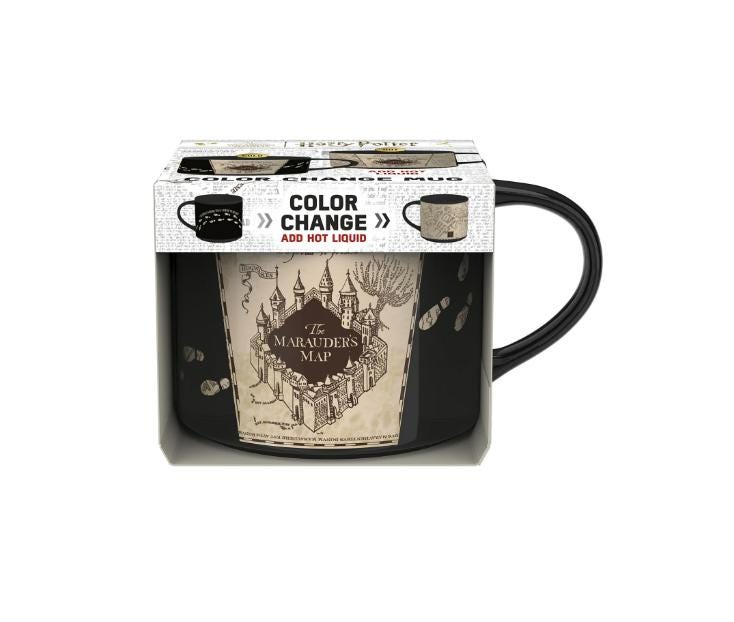 Harry Potter Marauder’s Map – Color Change Modern Ceramic Mug – 15 oz