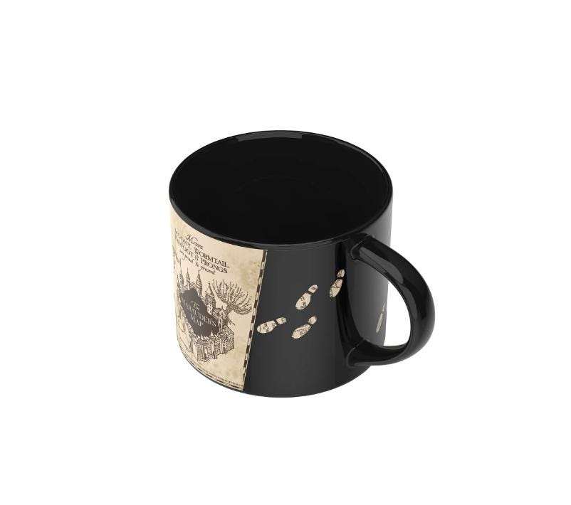 Harry Potter Marauder’s Map – Color Change Modern Ceramic Mug – 15 oz