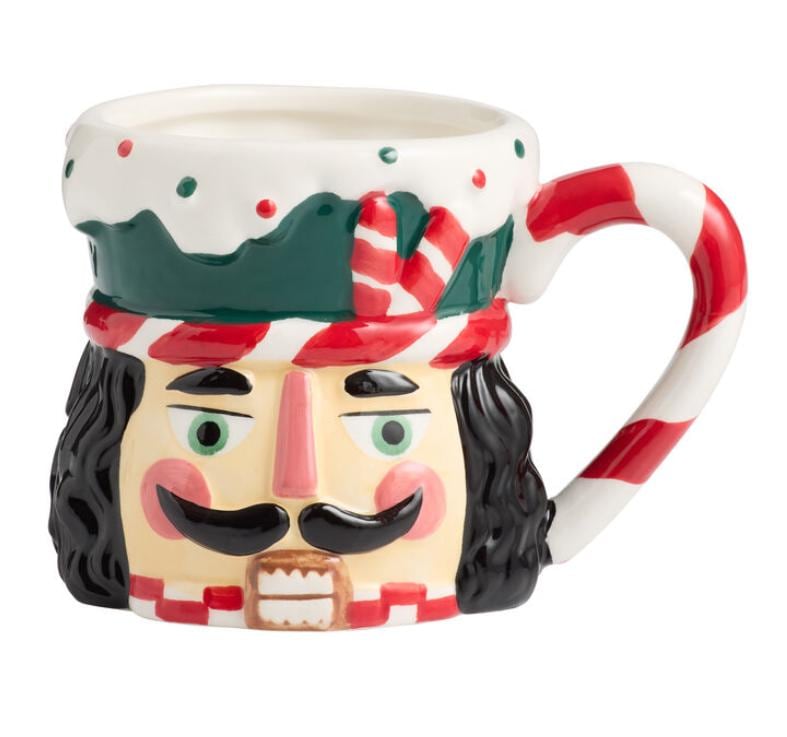 Christmas Nutcracker Mug – Hand Painted Holiday Coffee Cup | Festive Soldier Ceramic Gift