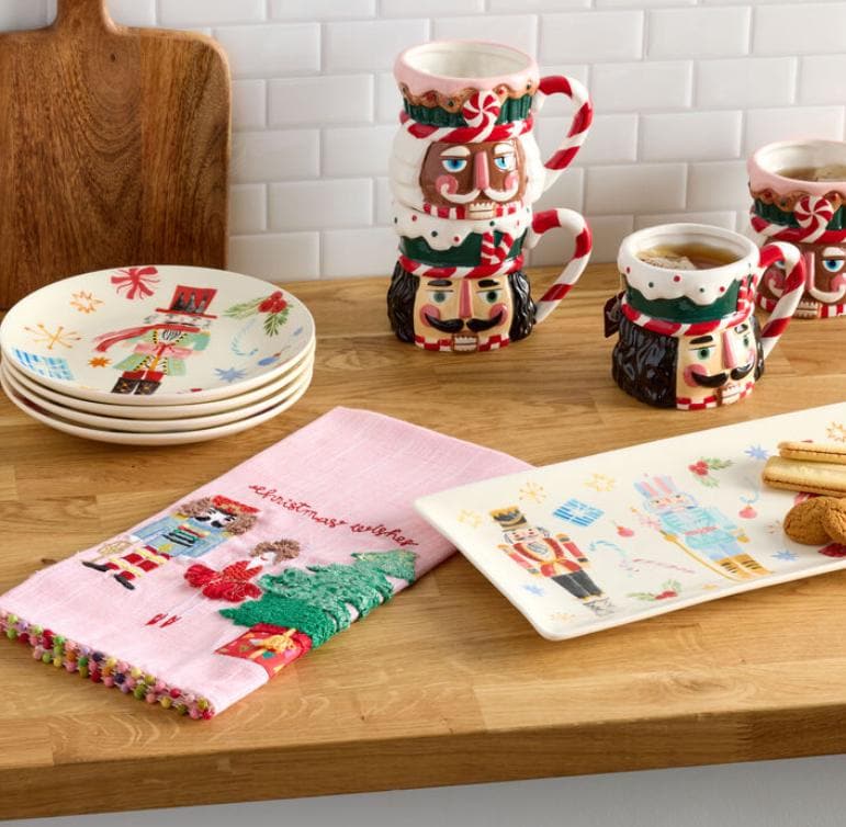 Christmas Nutcracker Mug – Hand Painted Holiday Coffee Cup | Festive Soldier Ceramic Gift