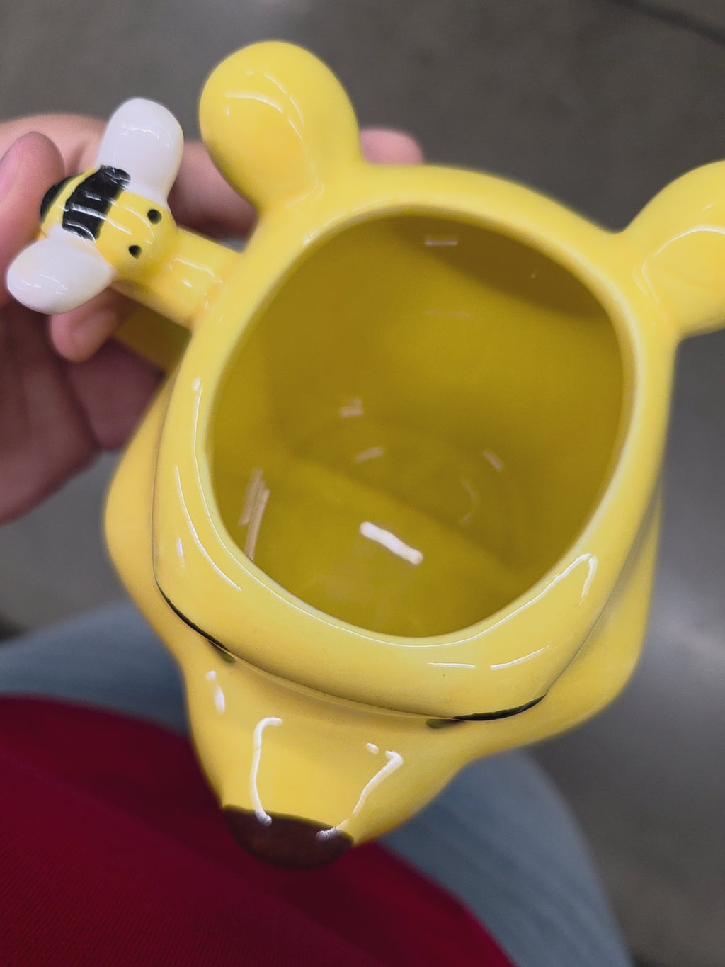 Honey Bear Shaped Ceramic Mug – 11 oz