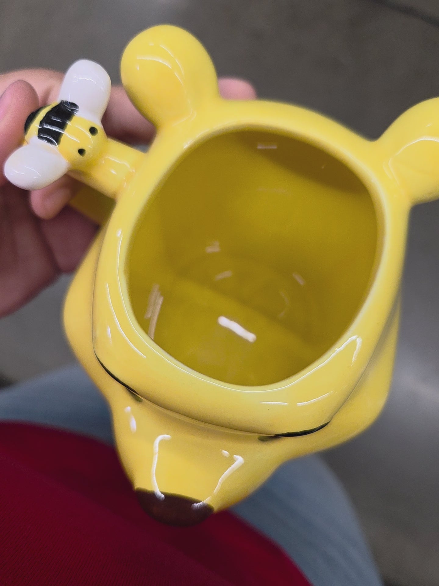 Honey Bear Shaped Ceramic Mug – 11 oz